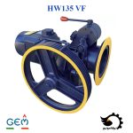 موتور آسانسور گیربکسی مدل HW135 VF | توکاموتور