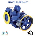 موتور آسانسور گیربکسی مدل HW175 ELEPHANT | توکاموتور