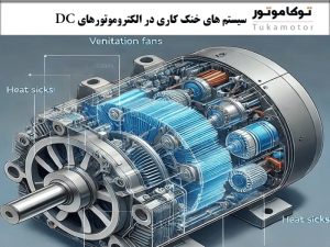 سیستم‌های خنک‌کاری در الکتروموتورهای DC | توکاموتور